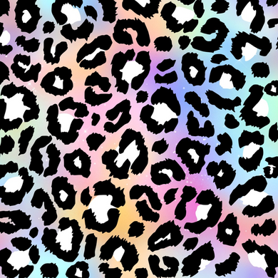 Pre-Order Bright Pastel Rainbow Cheetah Animals Bullet, DBP, Rib Knit, Cotton Lycra + other fabrics