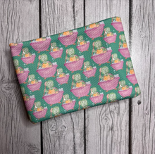 Load image into Gallery viewer, Pre-Order Its Bath Time Turtle Animals Bullet, DBP, Rib Knit, Cotton Lycra + other fabrics