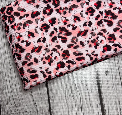 Ready to Ship Bullet Pink Cheetah Animal Paint Splat makes great bows, head wraps, bummies, and more.