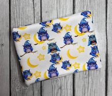 Load image into Gallery viewer, Pre-Order Goodnight Little Owls Animals Bullet, DBP, Rib Knit, Cotton Lycra + other fabrics