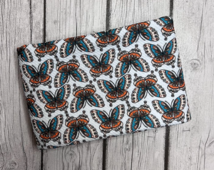 Pre-Order Boho Butterfly Animals Girl Print Bullet, DBP, Rib Knit, Cotton Lycra + other fabrics