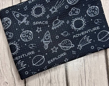 Load image into Gallery viewer, Pre-Order Outer Space Explore Boy Print Season Bullet, DBP, Rib Knit, Cotton Lycra + other fabrics
