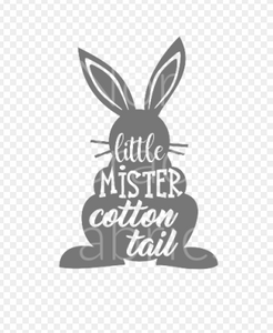 Sublimation-Little Mister Cotton Tail Easter T-shirts, Sweatshirts, Mugs and much more!!