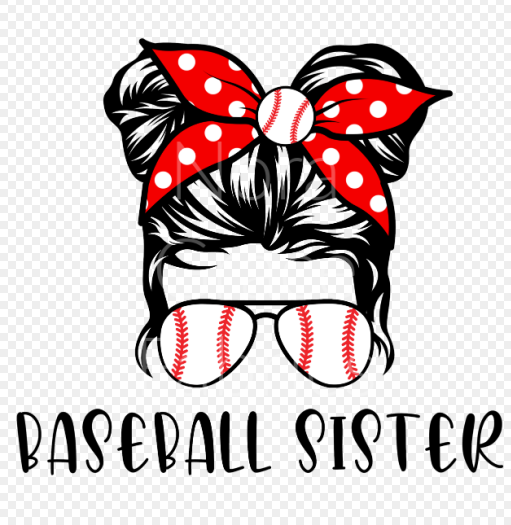 Sublimation-Baseball Sister Sports Theme T-shirts, Sweatshirts, Mugs and much more!!