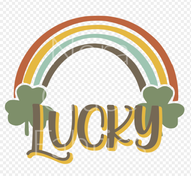 Sublimation-Lucky Rainbow St. Patrick's Day T-shirts, Sweatshirts, Mugs and much more!!