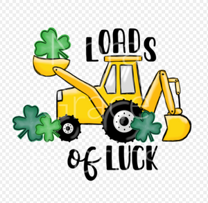 Sublimation-Loads of Luck St. Patrick's Day T-shirts, Sweatshirts, Mugs and much more!!