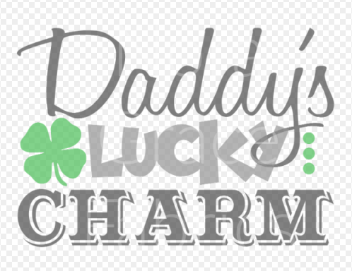 Sublimation-Daddy's Lucky Charm St. Patrick's Day T-shirts, Sweatshirts, Mugs and much more!!