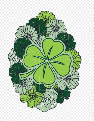 Sublimation-St. Patrick's Day Floral Clover T-shirts, Sweatshirts, Mugs and much more!!