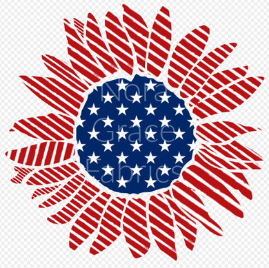 Sublimation-Fourth of July Stars & Stripes Sunflower T-shirts, Sweatshirts, Mugs and much more!!