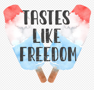 Sublimation-Fourth of July Taste like Freedom Ice Cream T-shirts, Sweatshirts, Mugs and much more!!