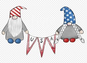 Sublimation-Fourth of July USA Gnomes T-shirts, Sweatshirts, Mugs and much more!!