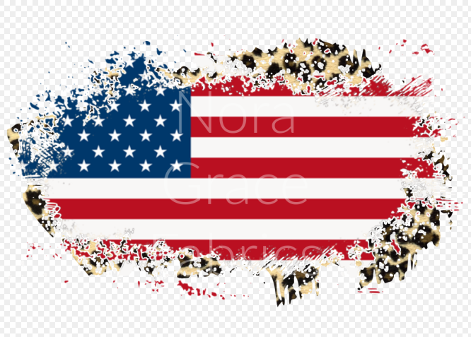 Sublimation-Fourth of July American Flag w/Cheetah T-shirts, Sweatshirts, Mugs and much more!!