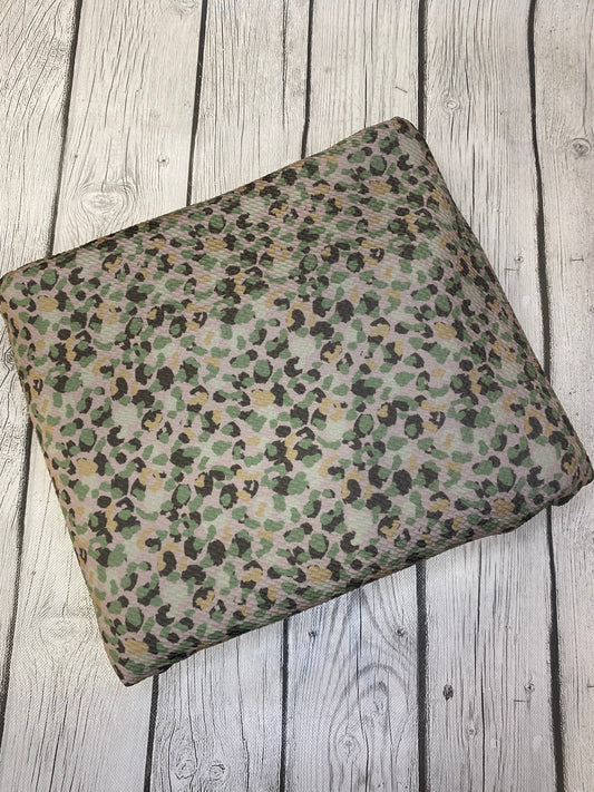 Ready to Ship Bullet Army Cheetah Animals Career makes great bows, head wraps, bummies