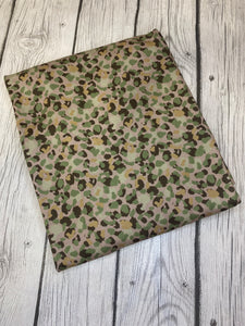 Pre-Order Army Cheetah Animals Career Bullet, DBP, Rib Knit, Cotton Lycra + other fabrics