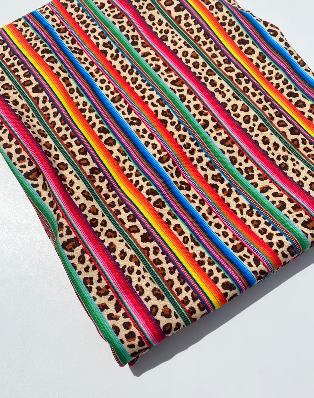 Ready To Ship DBP Striped Serape Cheetah Animals makes great bows, head wraps, bummies, and more.