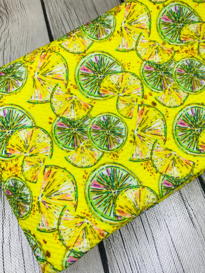 Ready to Ship Bullet Summer Lemon Slices Food makes great bows, head wraps, bummies