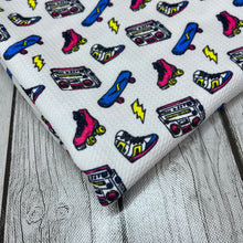 Load image into Gallery viewer, Ready to Ship Bullet 90s Skate Jam Boy Print makes great bows, head wraps, bummies, and more.