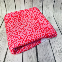 Load image into Gallery viewer, Ready to Ship Bullet Red Cheetah Animals makes great bows, head wraps, bummies, and more.