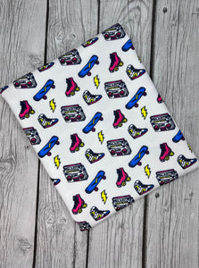 Ready to Ship Bullet 90s Skate Jam Boy Print makes great bows, head wraps, bummies, and more.