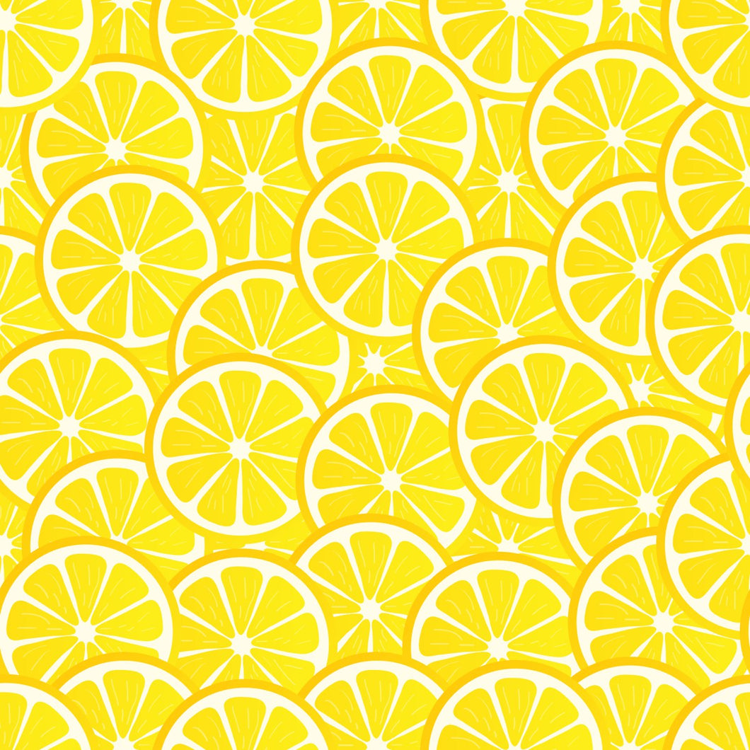 Pre-Order Bullet, DBP, Velvet and Rib Knit fabric Lemons Galore Food makes great bows, head wraps, bummies, and more.
